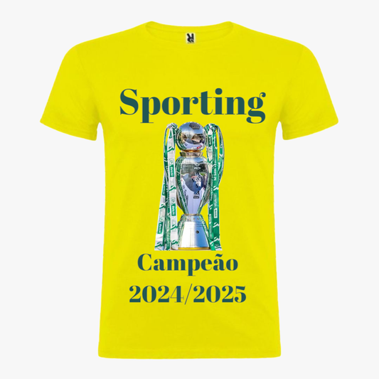 Sporting - T-shirt Amarela