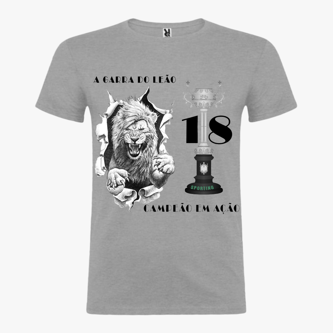 Sporting - T-shirt Cinza