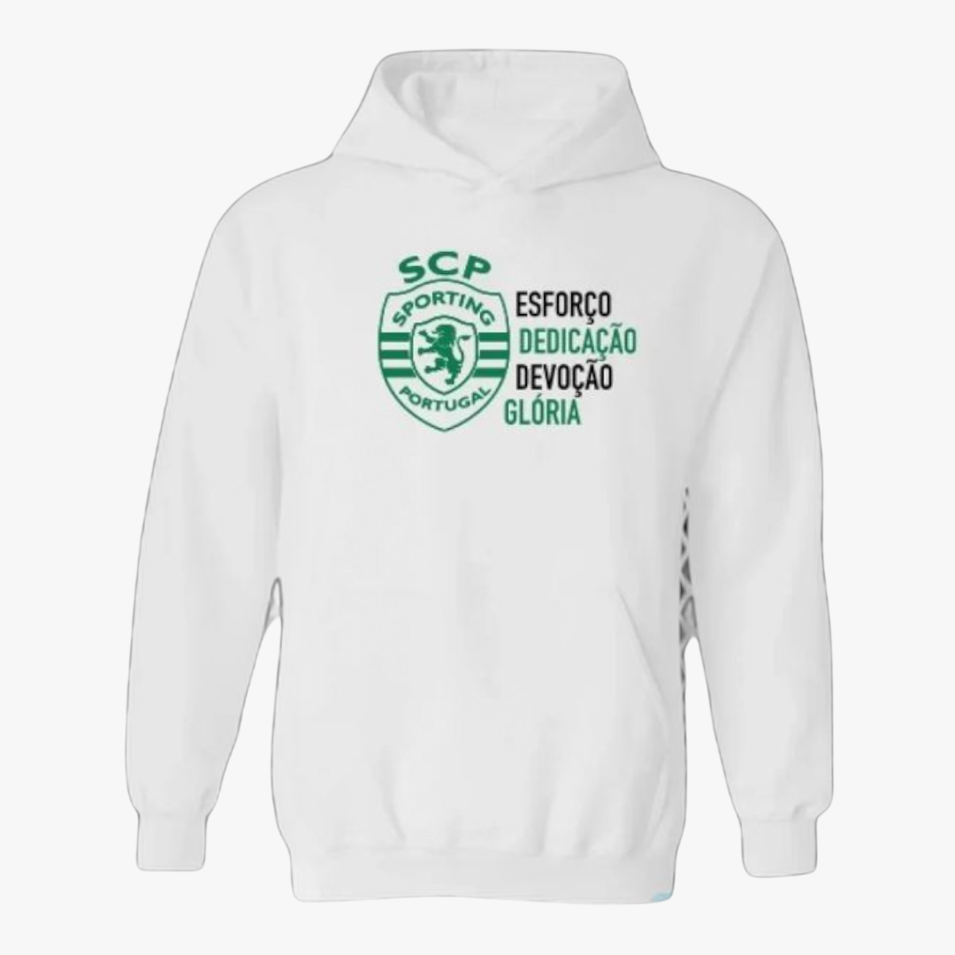 Sporting - Sweat-shirt com capuz - Branca