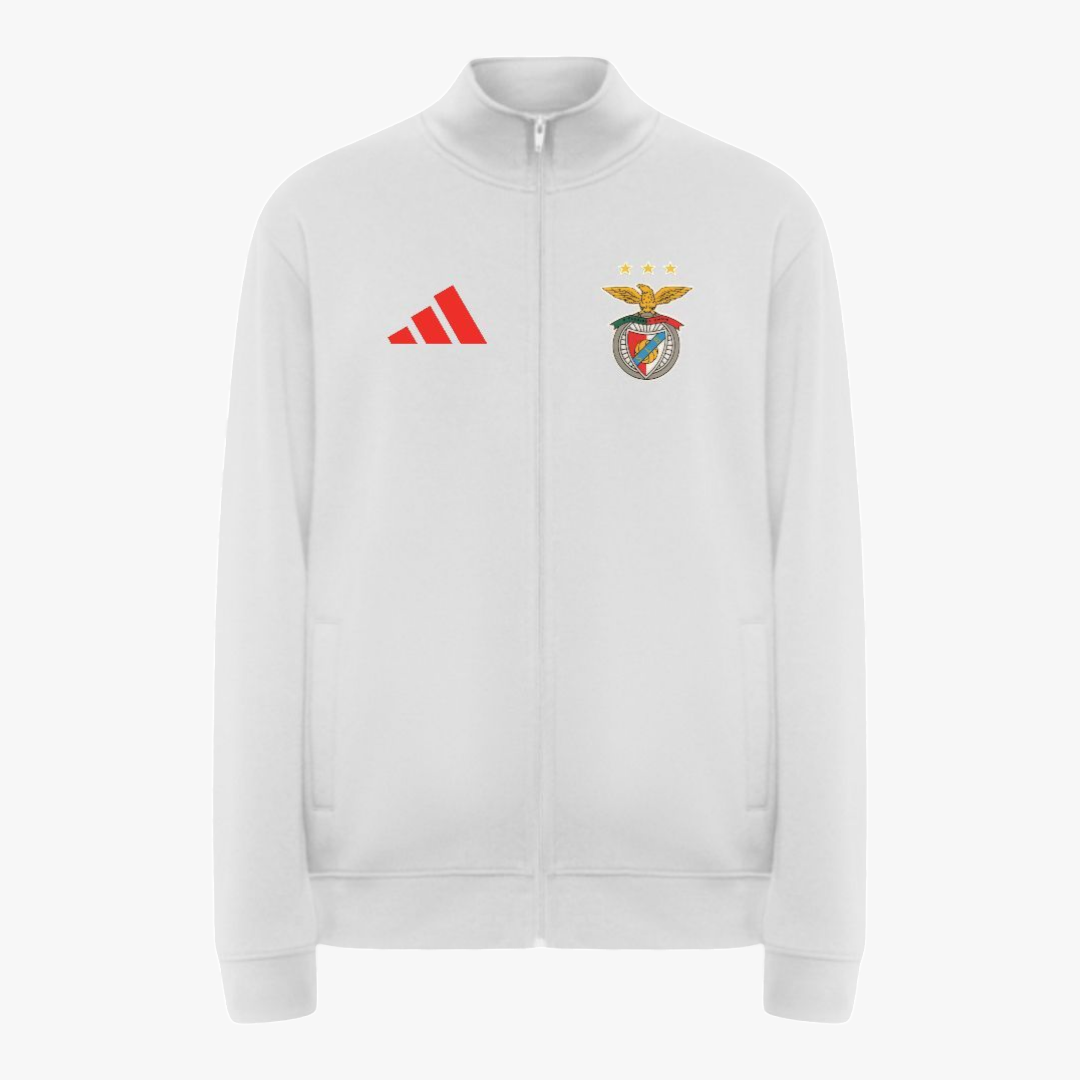 Benfica - Sweat-shirt com gola alta e fecho no mesmo tom - Ref. 6439 - 01