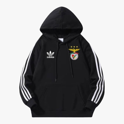 Benfica - Sweat-shirt com capuz - Preta