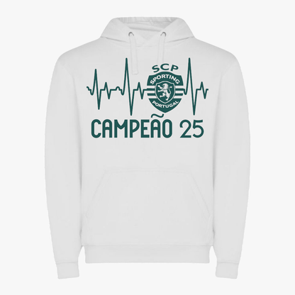 Sporting - Sweat-shirt com capuz - Branca