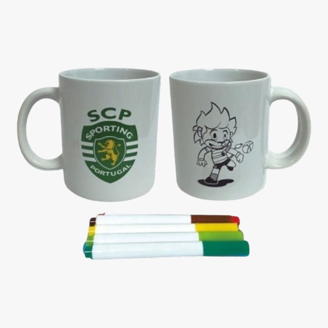 Sporting - Caneca para colorir