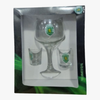 Sporting - Conjunto de 3 copos de vidro