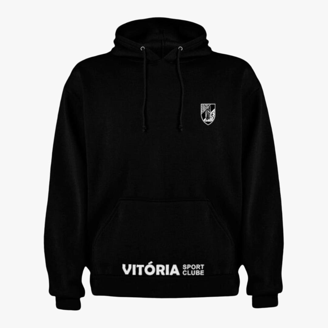 Vitória - Sweat-shirt com capuz - Preta