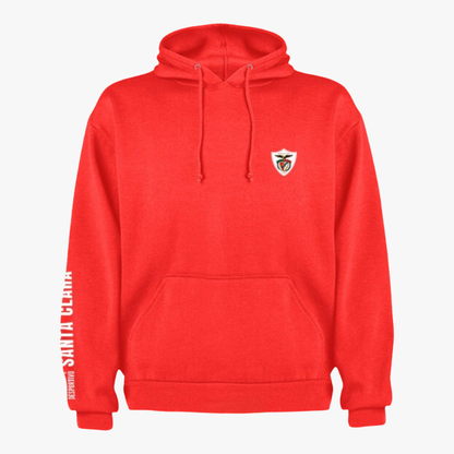 Santa Clara - Sweat-shirt com capuz - Vermelha
