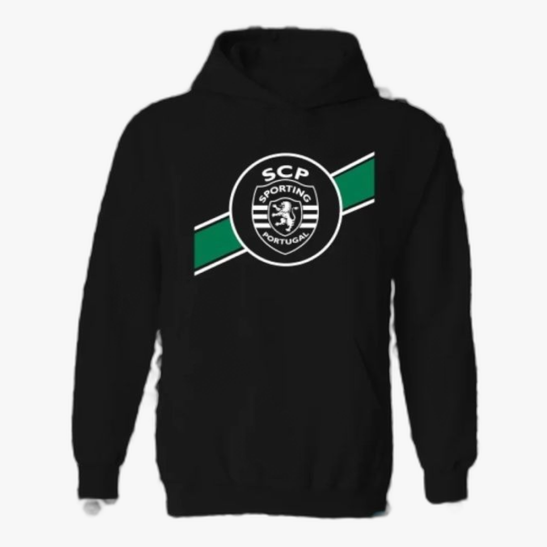 Sporting - Sweat-shirt com capuz - Preta