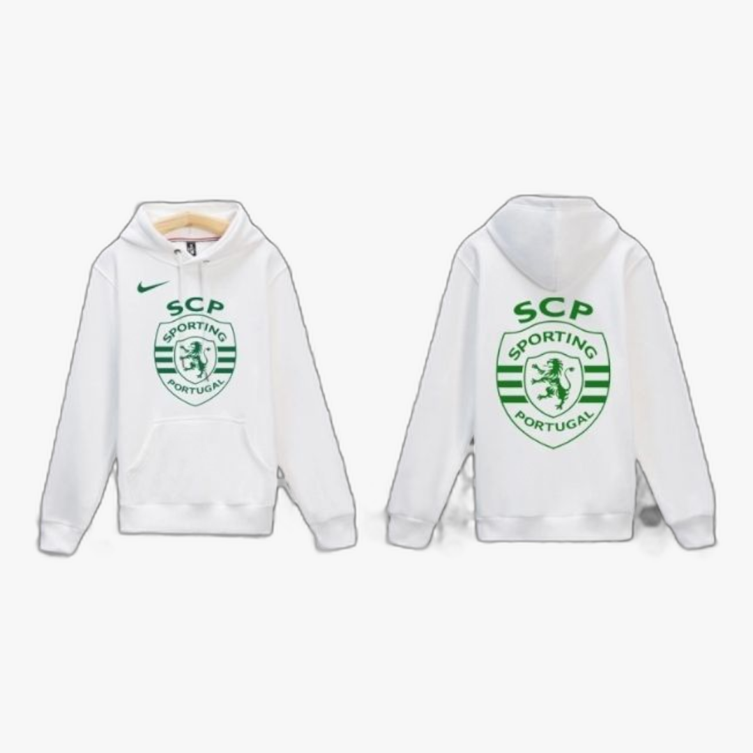 Sporting - Sweat-shirt com capuz - Branca