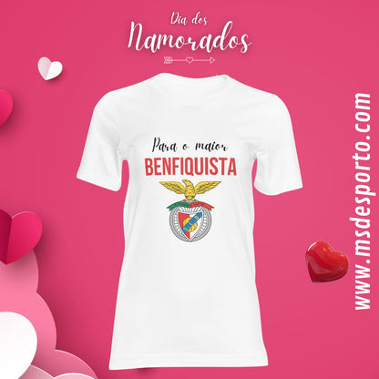 Benfica - T-shirt Branca / Vermelha / Preta
