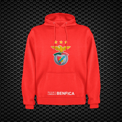 Benfica - Sweat-shirt com capuz - Vermelha
