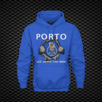 Porto - Sweat-shirt com capuz - Azul