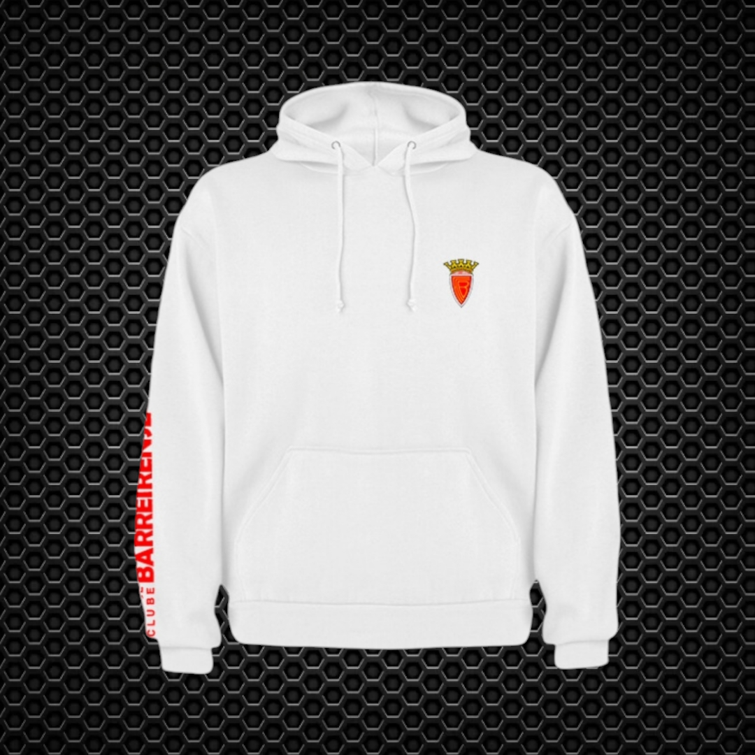 Barreirense - Sweat-shirt com capuz - Branca
