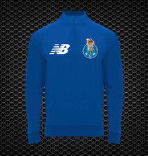 Carregar imagem no visualizador da galeria, Porto - Camisola de treino , manga raglan e meio fecho
