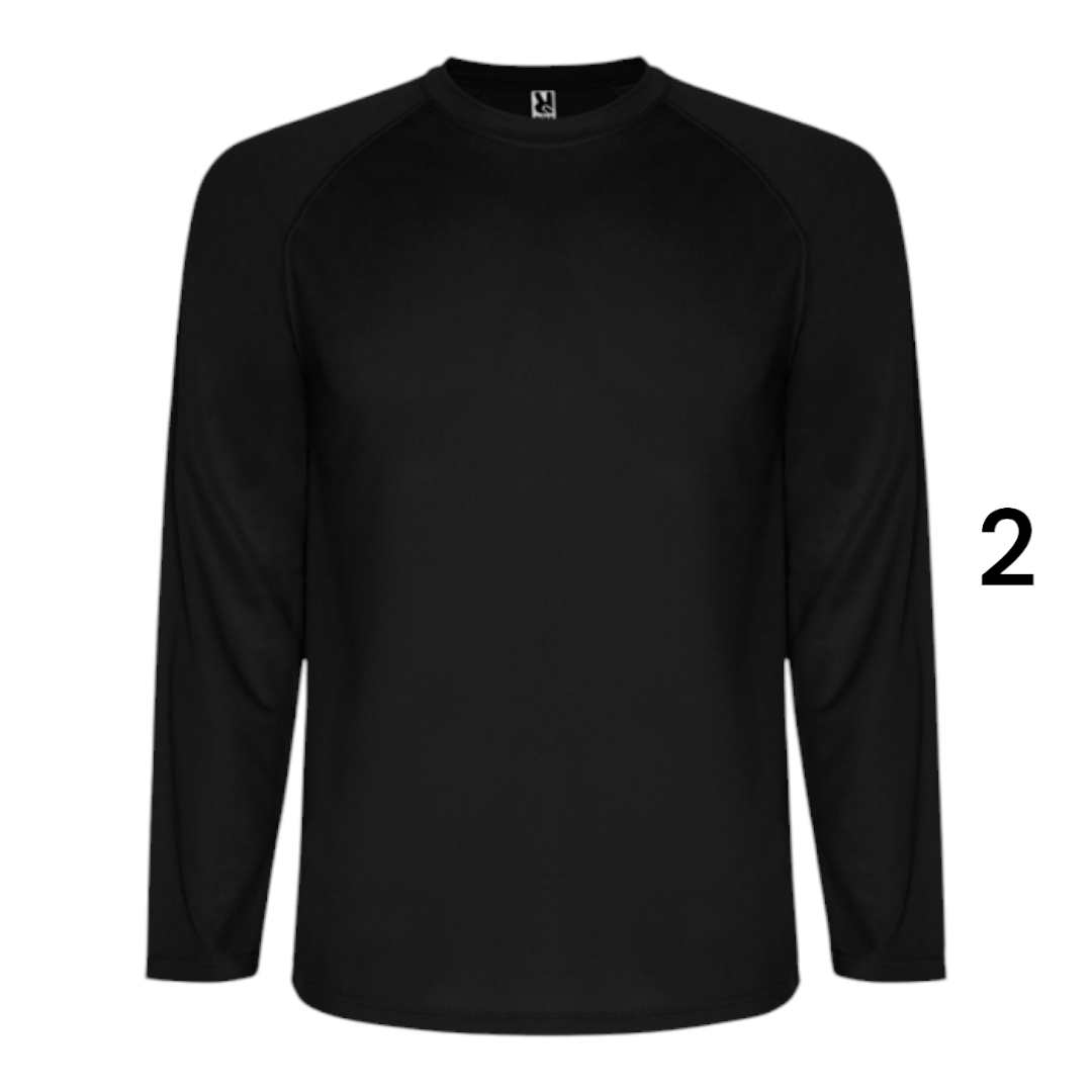 Ref. 0415 - Montecarlo - Camisola técnica de manga comprida raglan