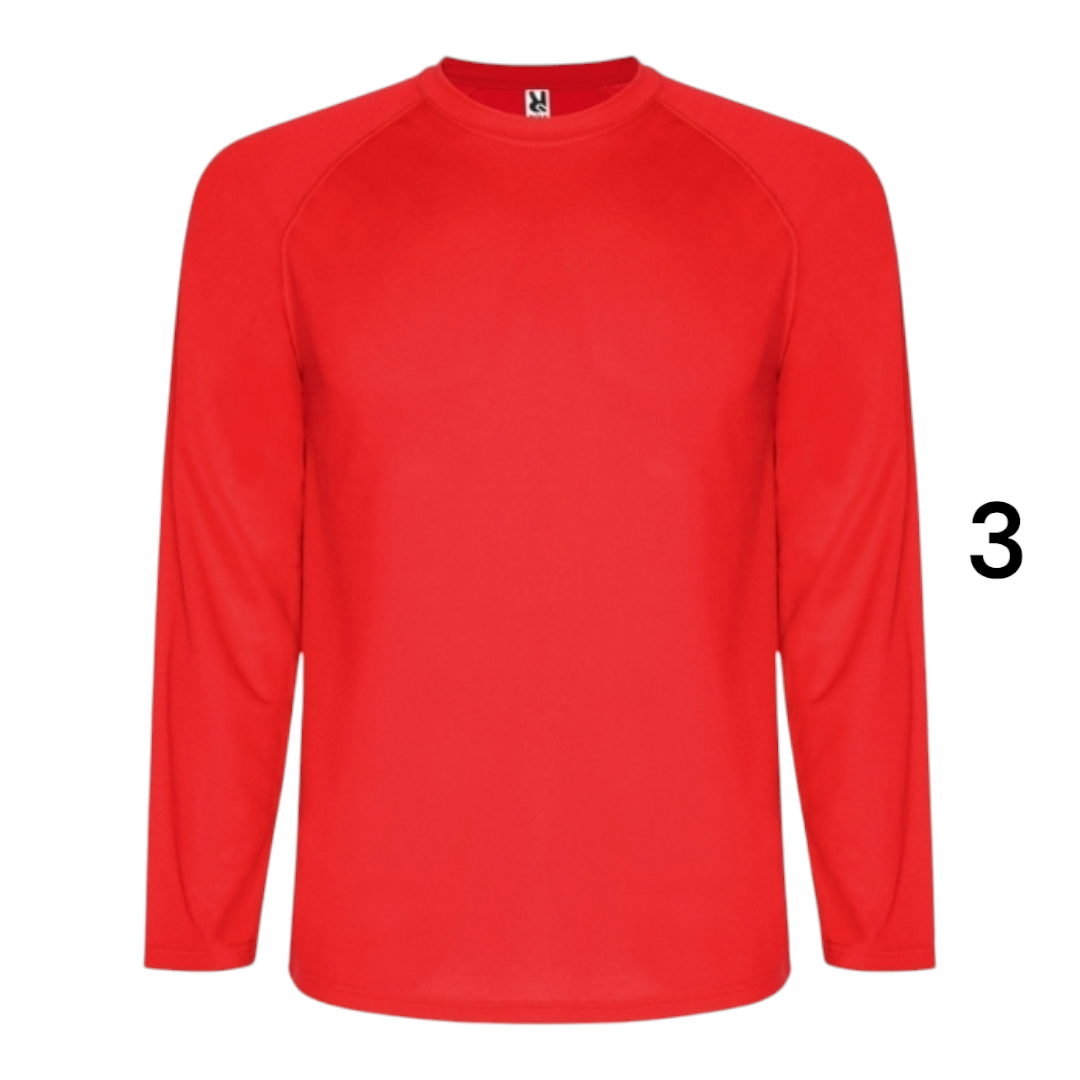 Ref. 0415 - Montecarlo - Camisola técnica de manga comprida raglan