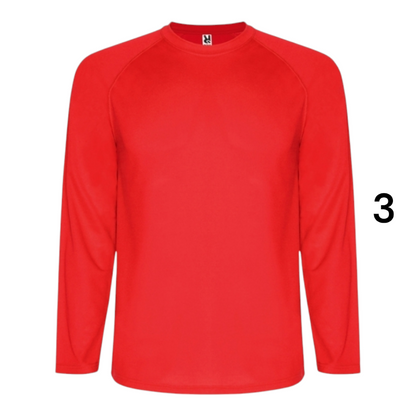 Ref. 0415 - Montecarlo - Camisola técnica de manga comprida raglan