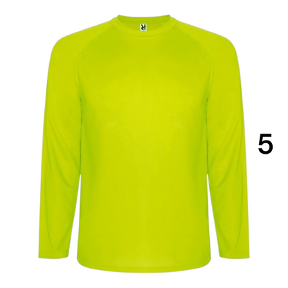 Ref. 0415 - Montecarlo - Camisola técnica de manga comprida raglan