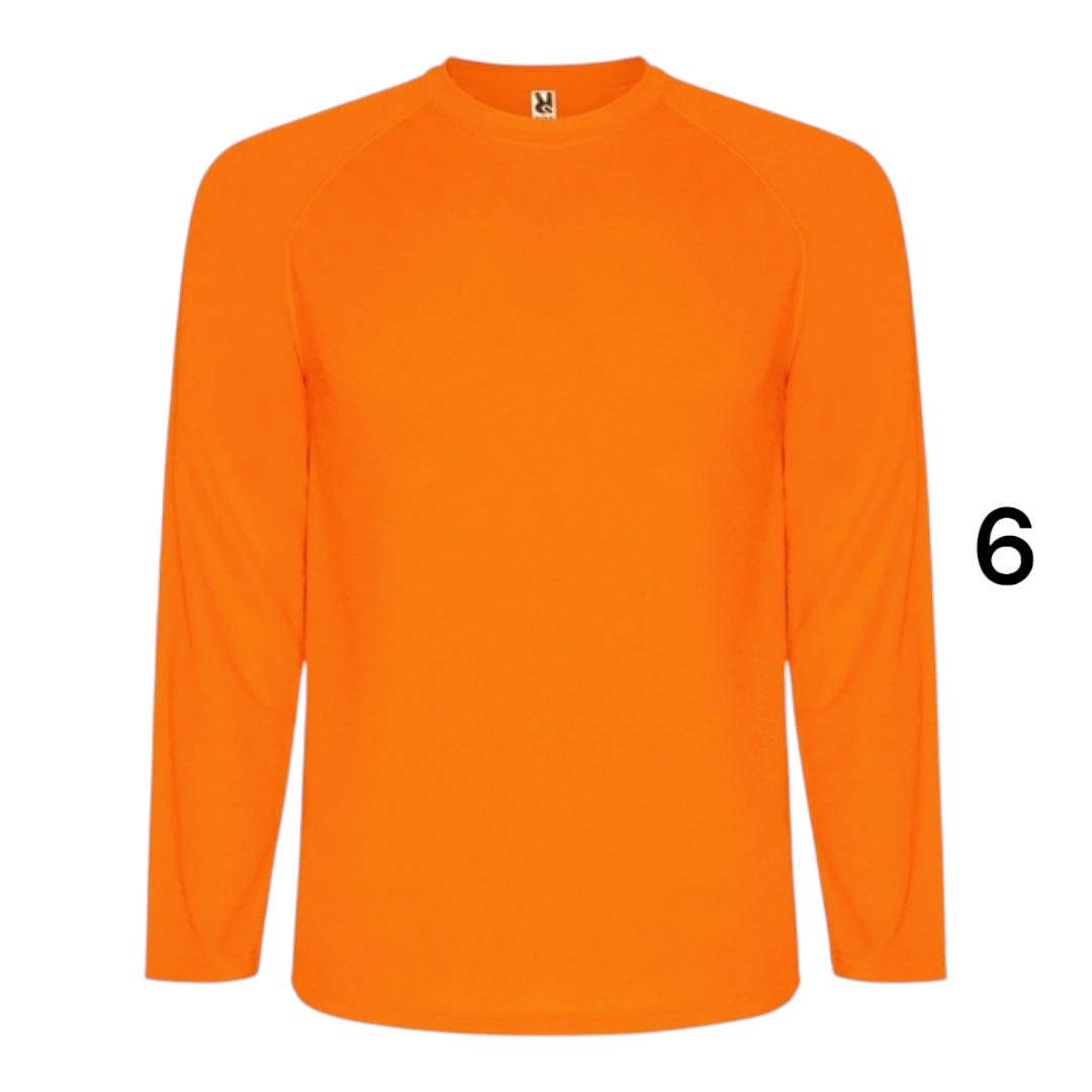 Ref. 0415 - Montecarlo - Camisola técnica de manga comprida raglan