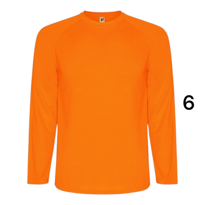 Ref. 0415 - Montecarlo - Camisola técnica de manga comprida raglan