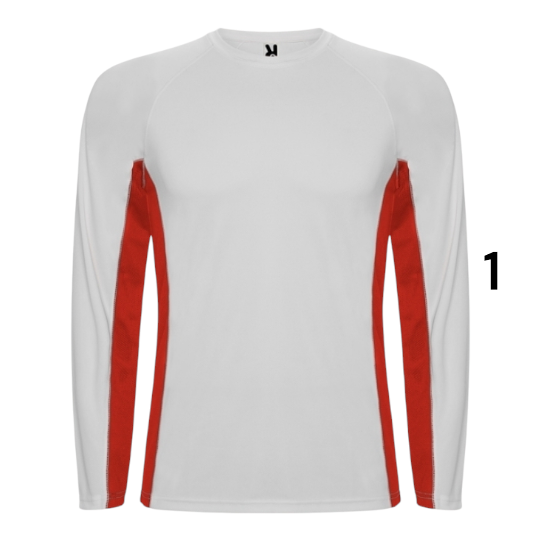 Ref. 6670 - Shanghai - Camisola técnica de manga comprida raglan