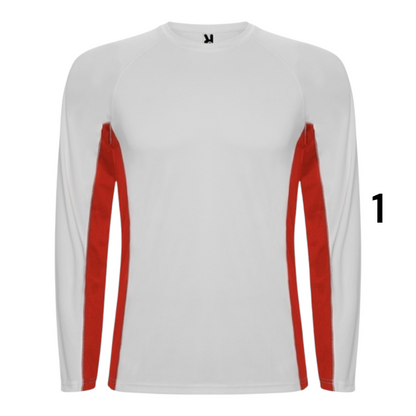 Ref. 6670 - Shanghai - Camisola técnica de manga comprida raglan
