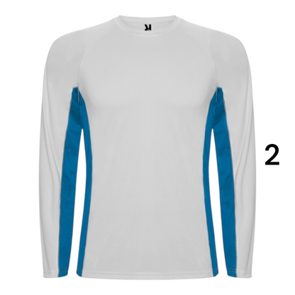 Ref. 6670 - Shanghai - Camisola técnica de manga comprida raglan