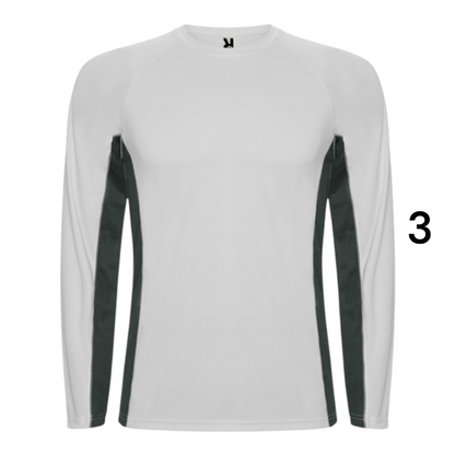 Ref. 6670 - Shanghai - Camisola técnica de manga comprida raglan
