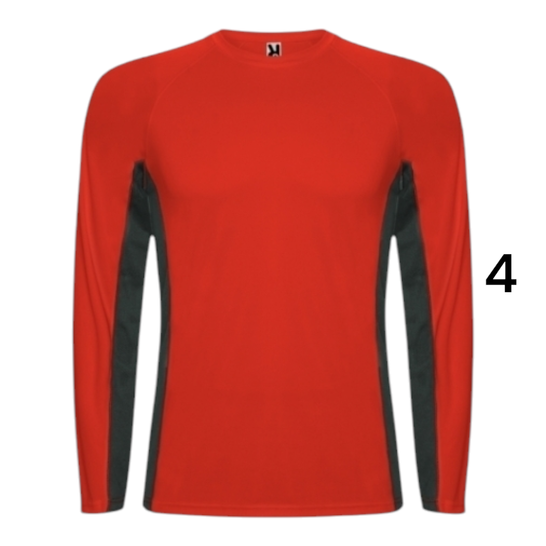 Ref. 6670 - Shanghai - Camisola técnica de manga comprida raglan
