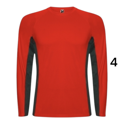 Ref. 6670 - Shanghai - Camisola técnica de manga comprida raglan