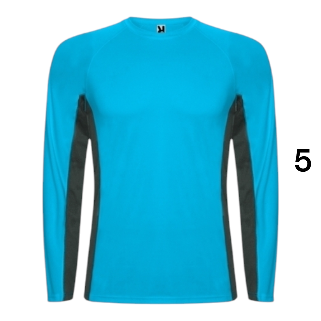 Ref. 6670 - Shanghai - Camisola técnica de manga comprida raglan