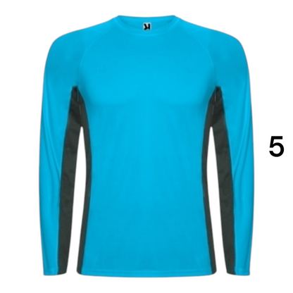 Ref. 6670 - Shanghai - Camisola técnica de manga comprida raglan