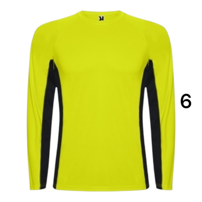 Ref. 6670 - Shanghai - Camisola técnica de manga comprida raglan