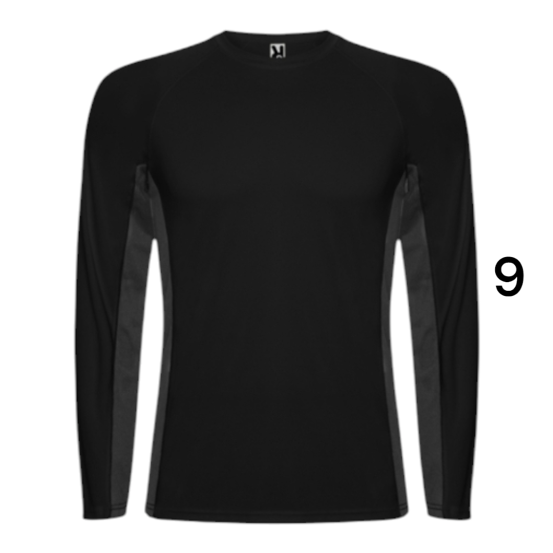 Ref. 6670 - Shanghai - Camisola técnica de manga comprida raglan