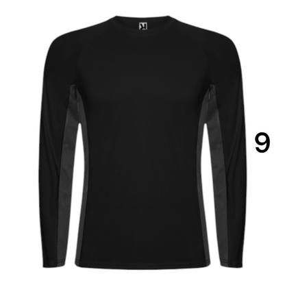 Ref. 6670 - Shanghai - Camisola técnica de manga comprida raglan