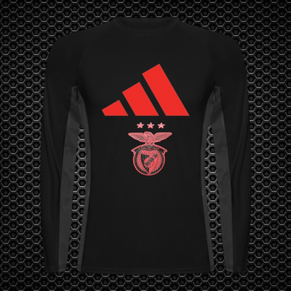 Benfica - Camisola técnica de manga comprida raglan Ref. 6670 -0246