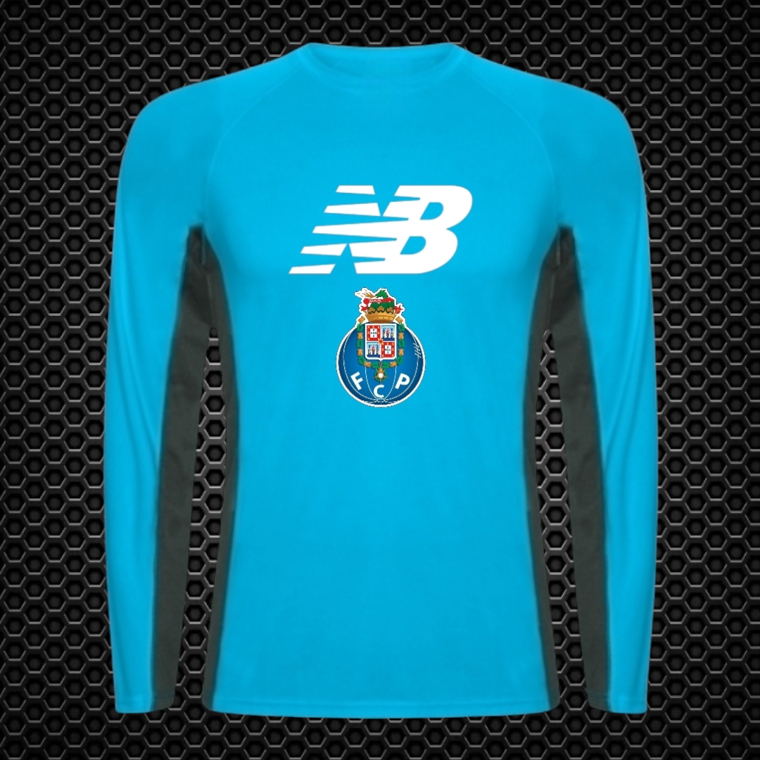 Porto - Camisola técnica de manga comprida raglan