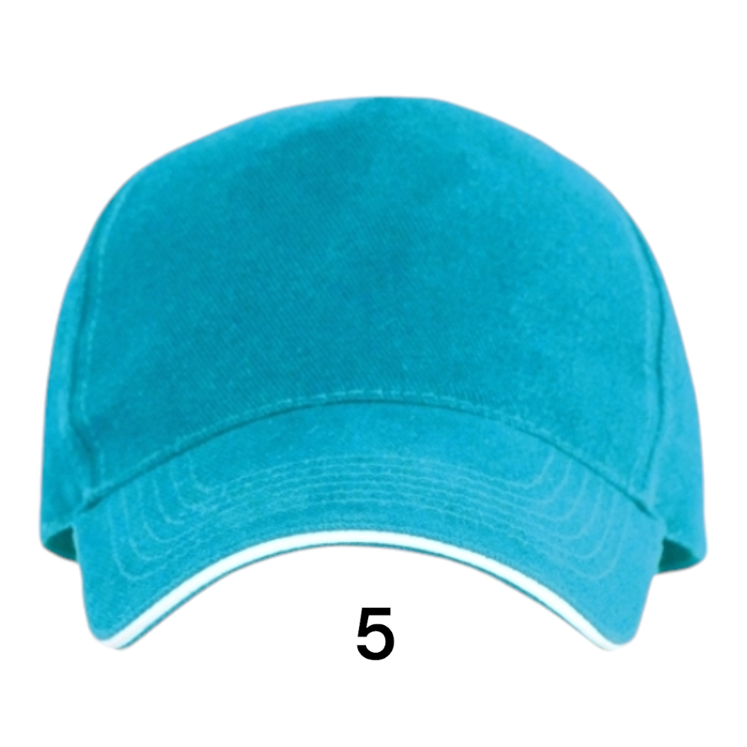 Ref. 7019 - Eris - Chapéu de 5 painéis "sandwich" a constrastar