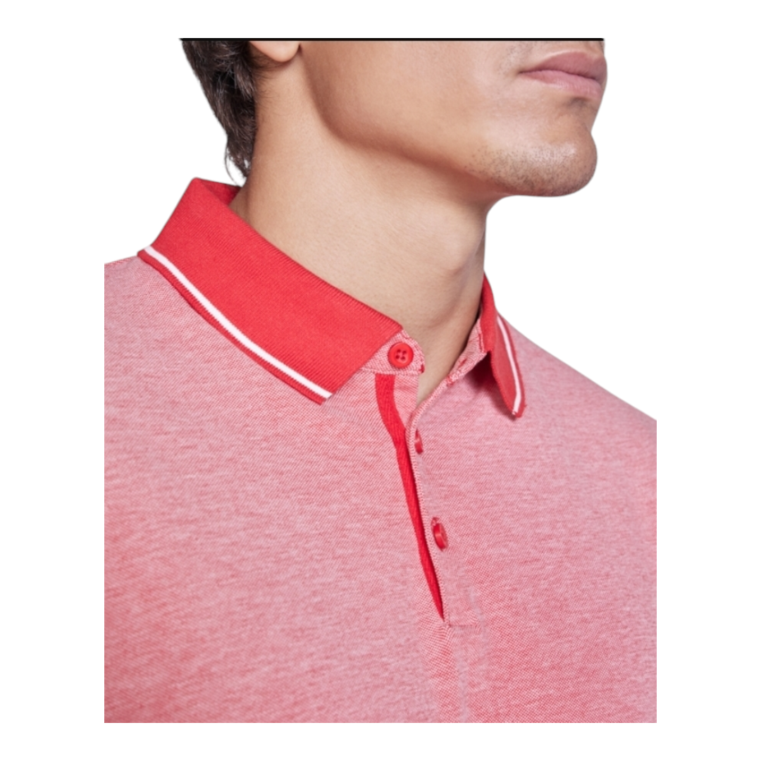 Ref. 0395 - Bowie - Pólo de manga curta com efeito vigoré