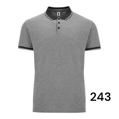 Ref. 0395 - Bowie - Pólo de manga curta com efeito vigoré