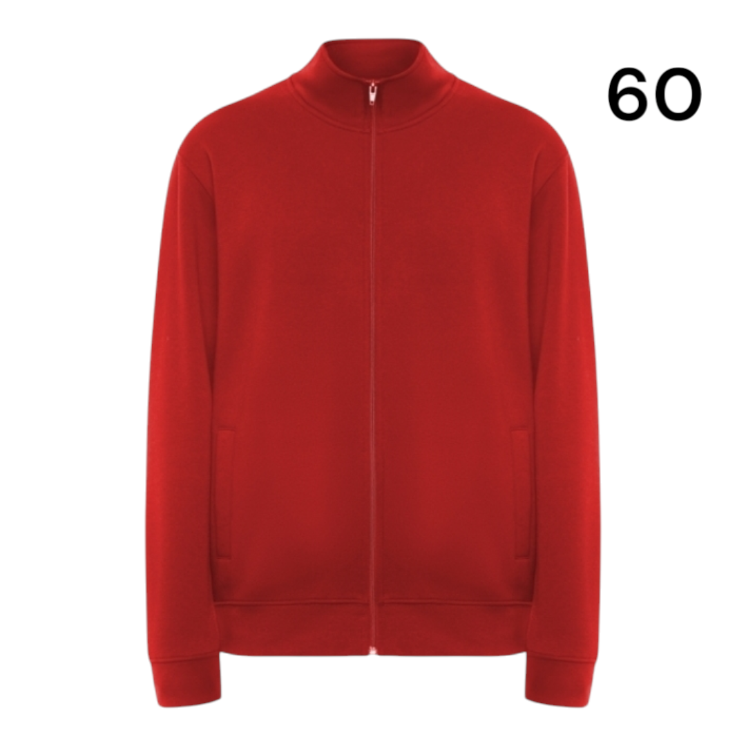 Ref. 6439 - Ulan - Sweat com gola alta com fecho no mesmo tom