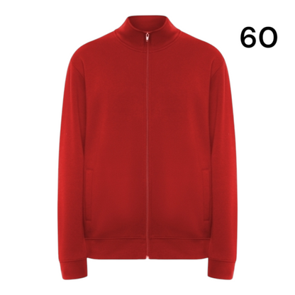 Ref. 6439 - Ulan - Sweat com gola alta com fecho no mesmo tom