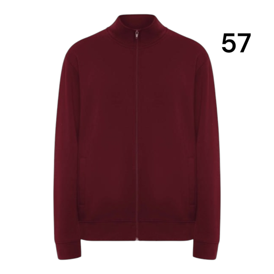 Ref. 6439 - Ulan - Sweat com gola alta com fecho no mesmo tom