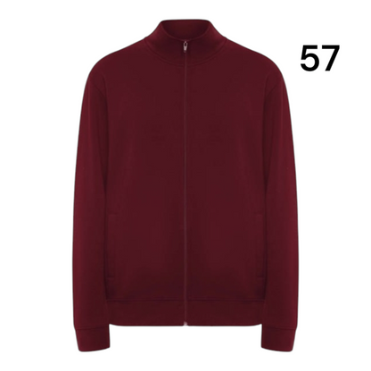 Ref. 6439 - Ulan - Sweat com gola alta com fecho no mesmo tom