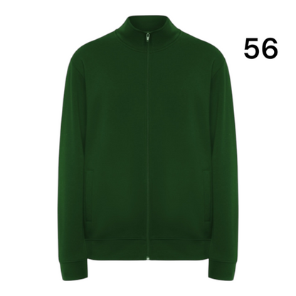 Ref. 6439 - Ulan - Sweat com gola alta com fecho no mesmo tom