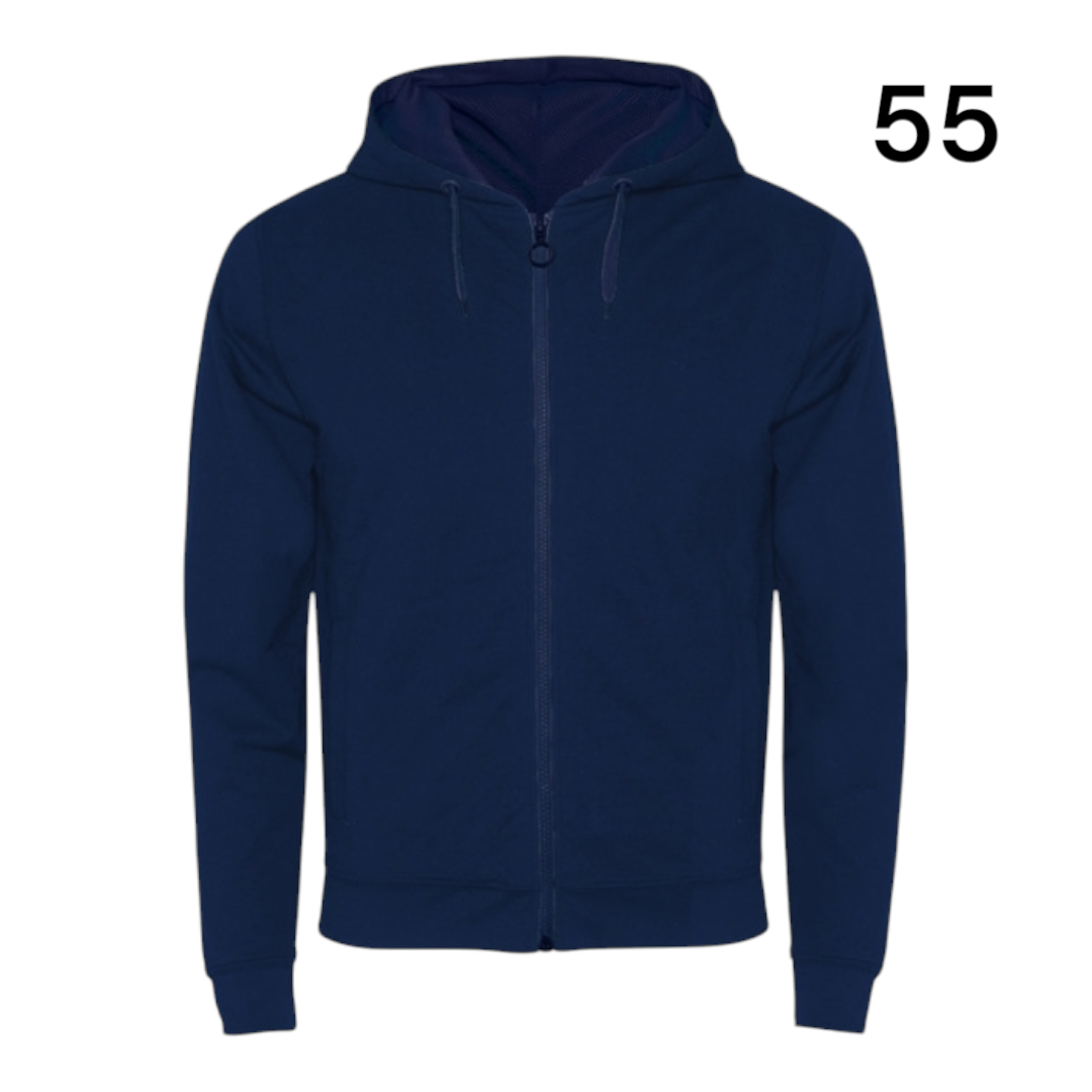 Ref. 1105 - Fuji - Casaco em pelúcia não cardada com capuz