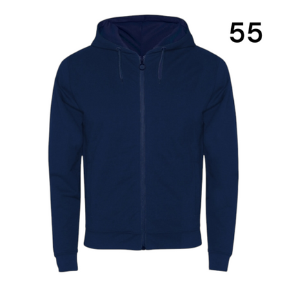 Ref. 1105 - Fuji - Casaco em pelúcia não cardada com capuz