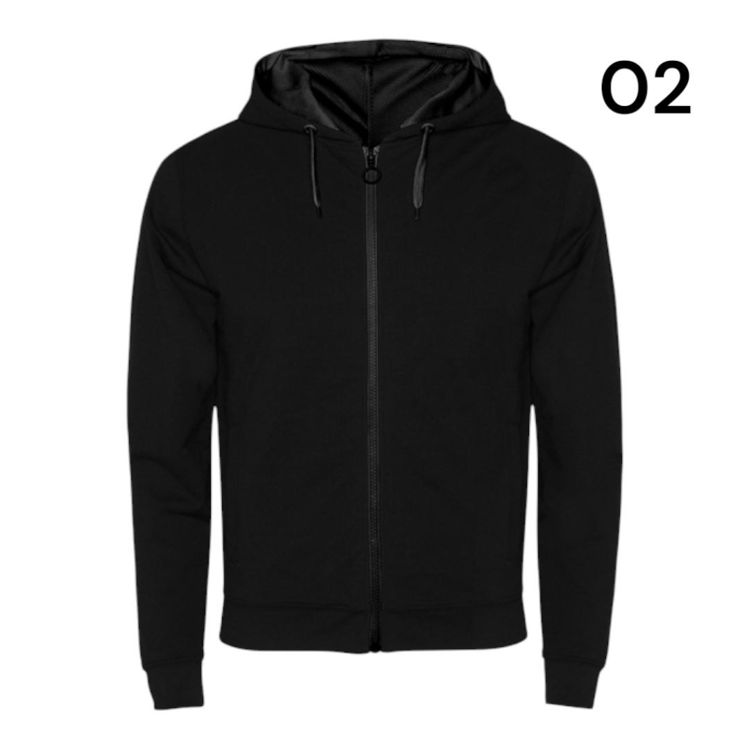 Ref. 1105 - Fuji - Casaco em pelúcia não cardada com capuz