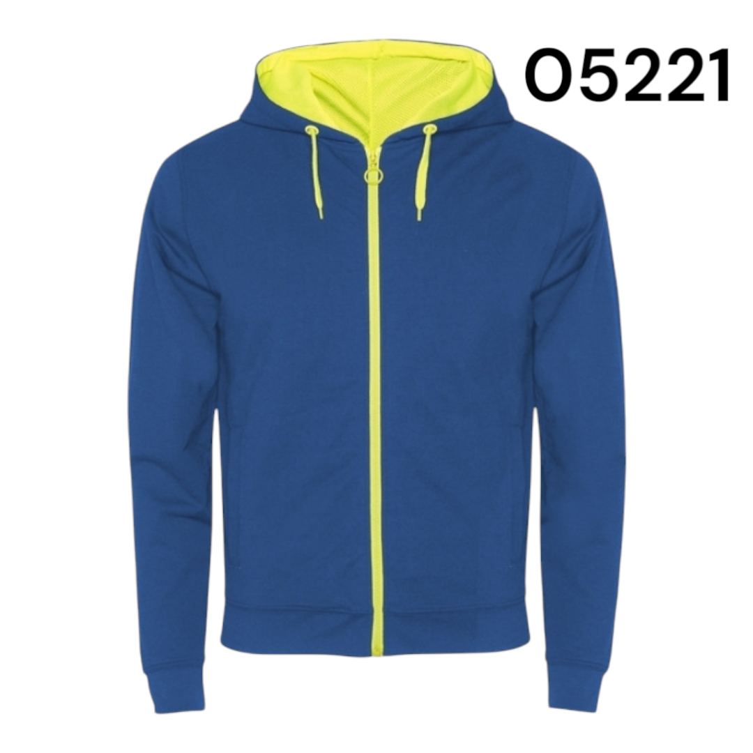 Ref. 1105 - Fuji - Casaco em pelúcia não cardada com capuz