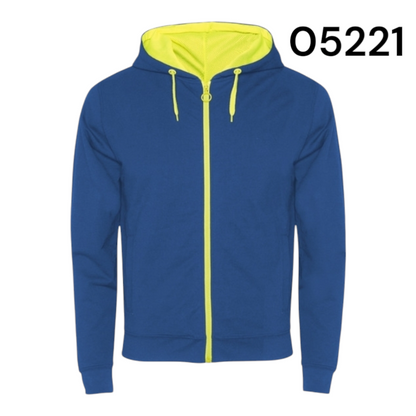 Ref. 1105 - Fuji - Casaco em pelúcia não cardada com capuz