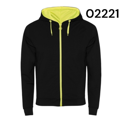 Ref. 1105 - Fuji - Casaco em pelúcia não cardada com capuz